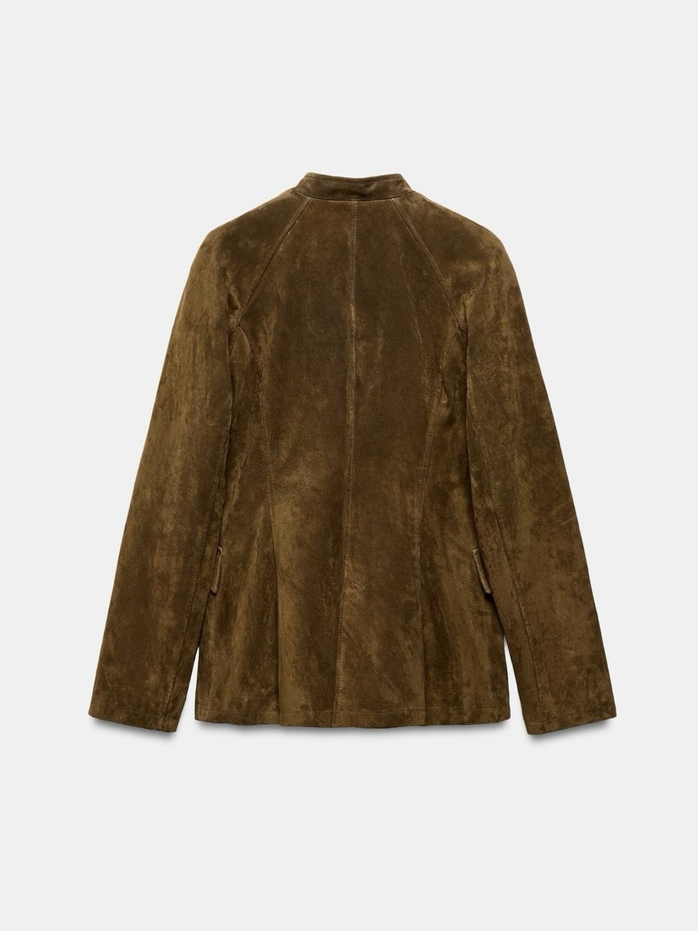 Zara Suede Fitted jacket - Picture 3 of 4